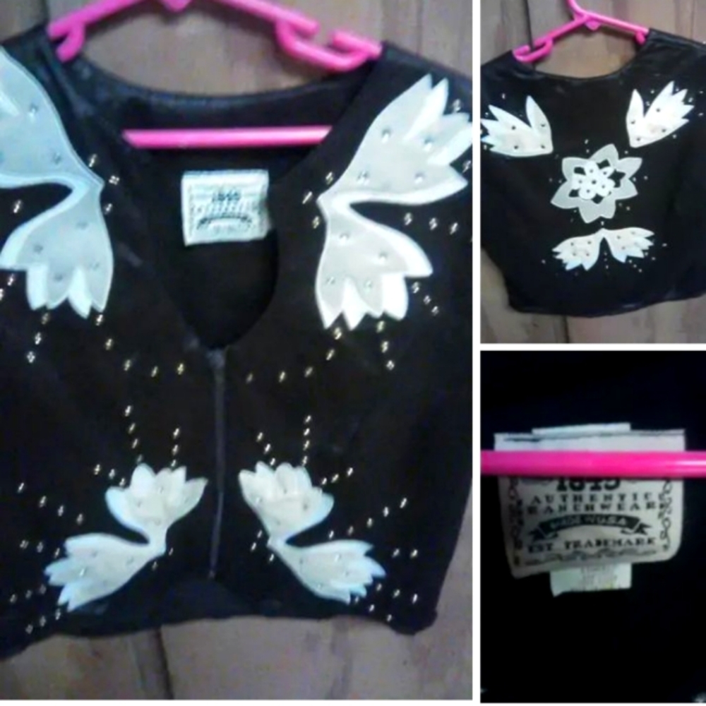 High end western vest